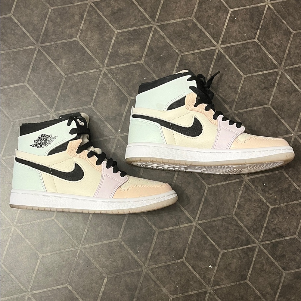 Nike Air Jordan 1 Zoom Pastel High-Top Sneakers